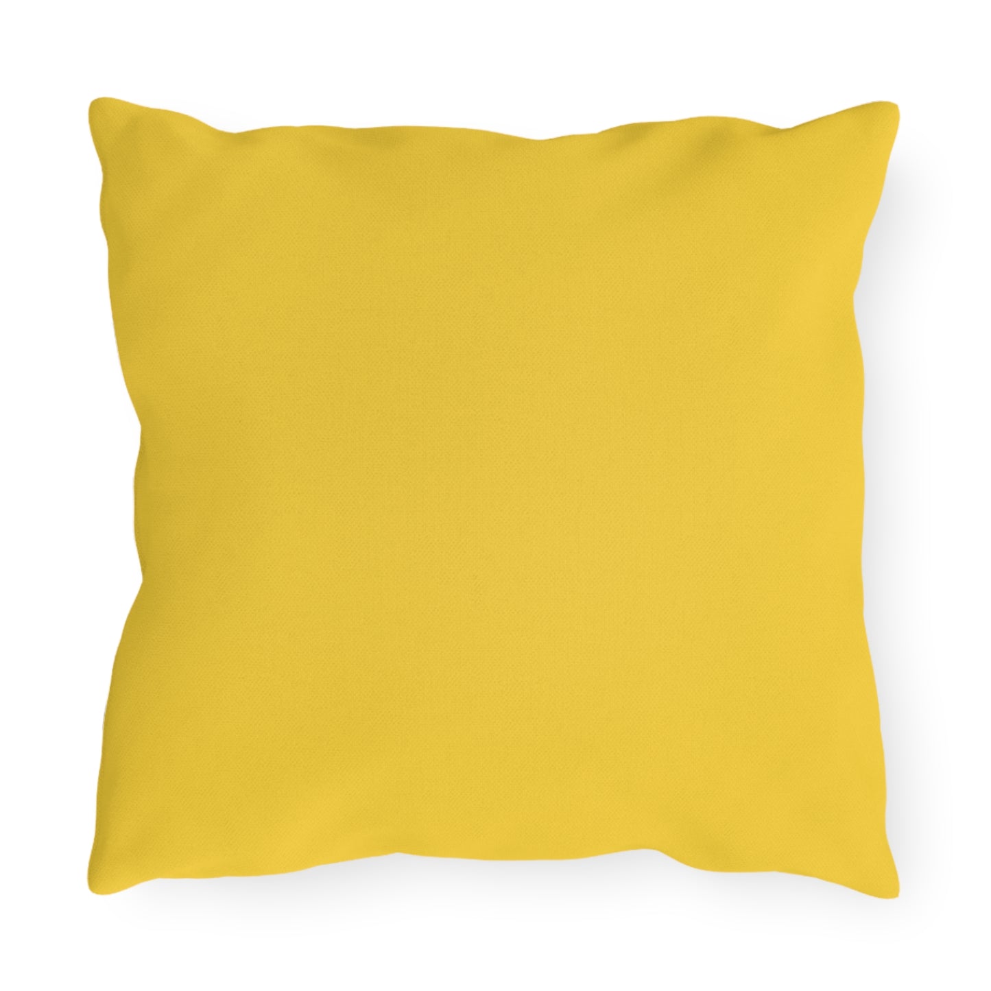 "I Love Tampa" Outdoor Pillow - YELLOW