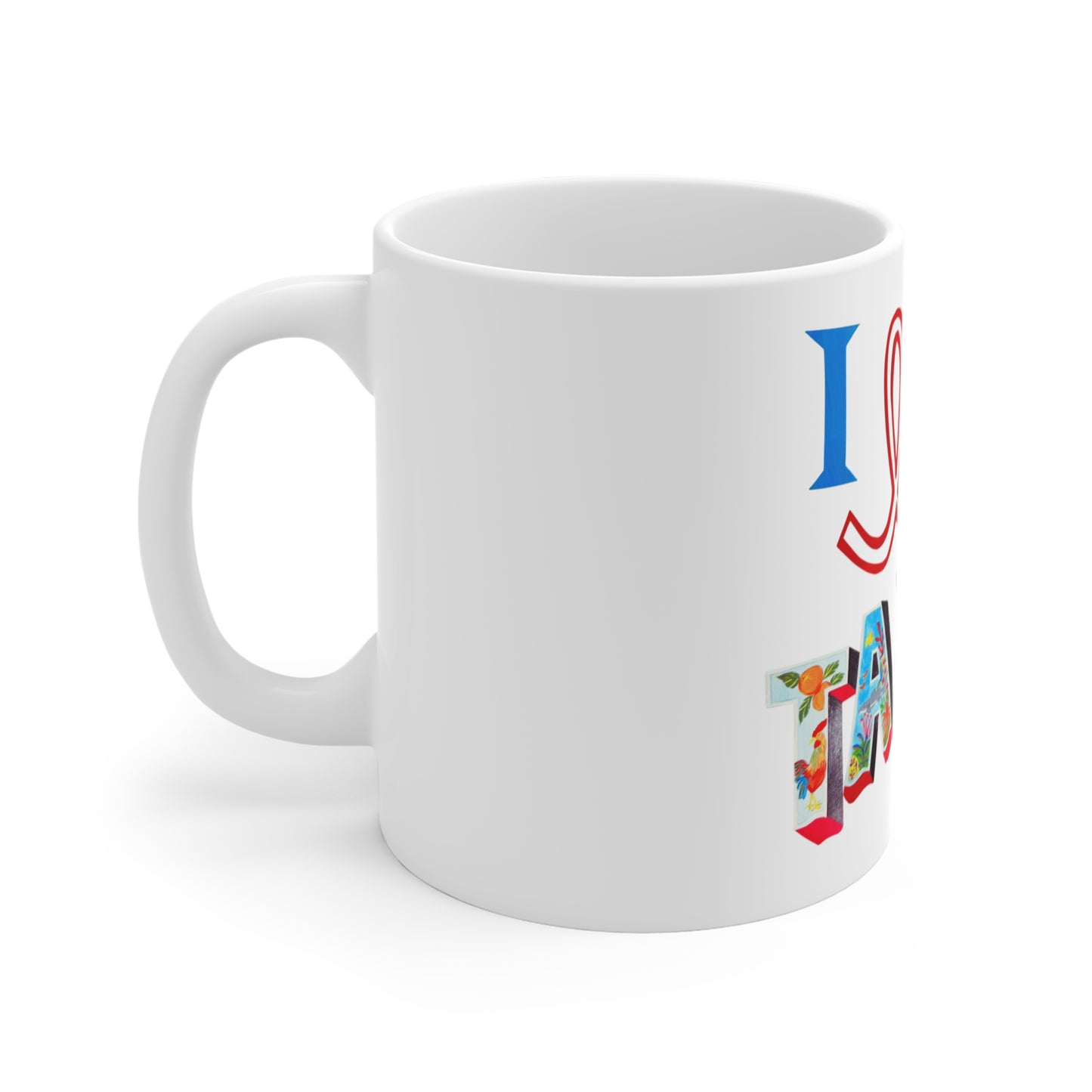 "I Love Tampa" Drink Mug