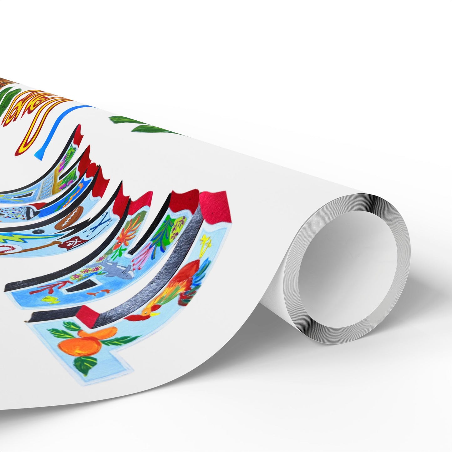 "I Love Tampa" Phoebe & Duran Gift Wrapping Paper