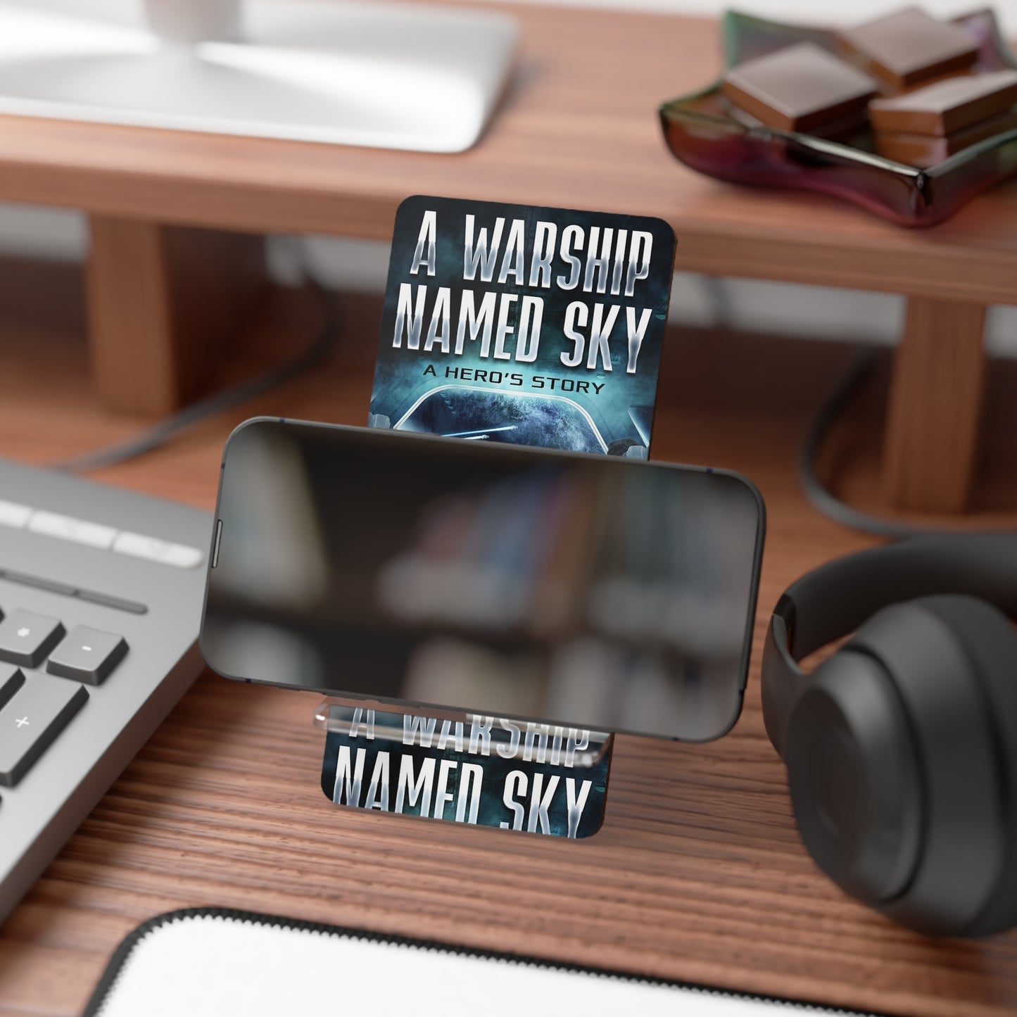 "Warship" Phone Stand