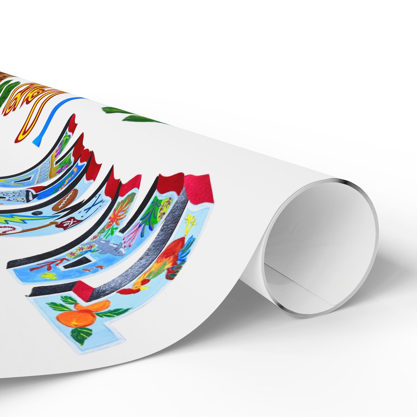 "I Love Tampa" Phoebe & Duran Gift Wrapping Paper