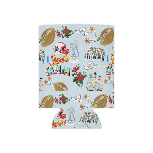 "I Love Tampa" Go Bucs Can Cooler