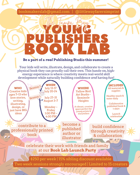 Tampa Bay's Young Publishers Book Lab - SESSION 1